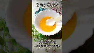 Hair growth mask | Protein hair mask | hair growth challenge | egg hair mask | home remedies