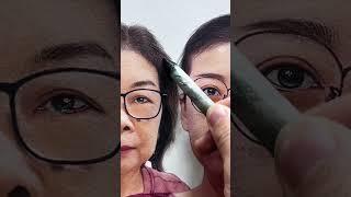 画好了丁丁老师和妈妈儿子珍贵同框，看了丁丁老师的视频，太让人心疼了#丁丁老师