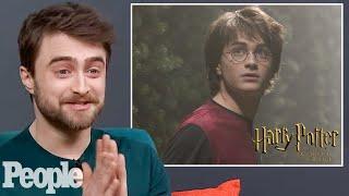 Daniel Radcliffe Rewatches His Roles In 'Harry Potter,' 'The Simpsons' & More | PEOPLE