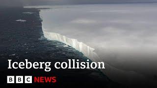 World's largest iceberg heading for British territory | BBC News