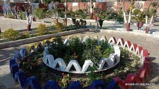 schools ground and plants pots decoration ideas. planting gardening