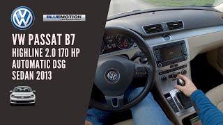 VW Passat B7 sedan 2013 2.0 TDi CR 170 HP Highline | 4K Day POV Test Drive | #4 EWcars