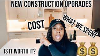 NEW BUILD UPGRADES & DESIGN CENTER TIPS + WHAT WE CHOSE & HOW MUCH THEY COST