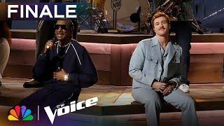 Jeremy Beloate and Snoop Dogg Perform "(Sittin' On) The Dock of the Bay" | The Voice Finale | NBC