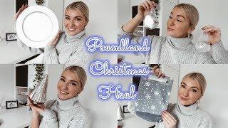 POUNDLAND CHRISTMAS HAUL 2019 | NEW IN POUNDLAND THIS CHRISTMAS | ellie polly