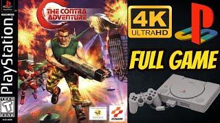 C The Contra Adventure | PS1 | 4K60ᶠᵖˢ UHD | Longplay Walkthrough Playthrough Full Movie Game