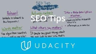 SEO Tips | Launch | App Marketing | Udacity