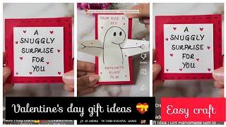 2 Best valentine gift for girlfriend️diy valentine day craft ideas easy gift for valentine's day