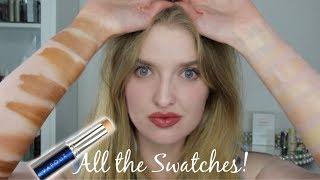 VAPOUR ATMOSPHERE LUMINOUS FOUNDATION SWATCHES| clean beauty| Reagan Hart