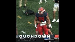 Illinois Deep Pass Sets Up Passing TD vs. Virginia | Big Ten Football