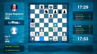 Chess Game Analysis: Ks V - Sergey Bogatyrev : 1-0 (By ChessFriends.com)