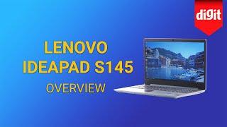 Lenovo IdeaPad S145 Laptop Overview