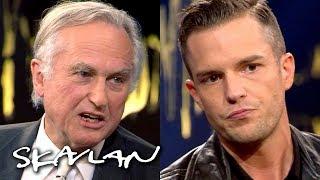 Richard Dawkins and Brandon Flowers in religious dispute | SVT/NRK/Skavlan