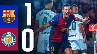 FC BARCELONA 1 vs 0 GETAFE | LALIGA 2024/25 MD07