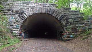 The 1200 Foot Mountain Tunnel to Nowhere in the Smokey Mountains | Abandoned, Spooky, & Mysterious!