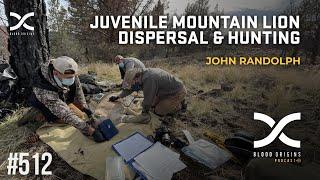 Blood Origins Podcast #512: John Randolph || Juvenile Mountain Lion Dispersal And Hunting