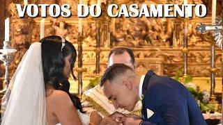 VEJA OS VOTOS DO CASAMENTO DA ARY MIRELLE E JOÃO GOMES