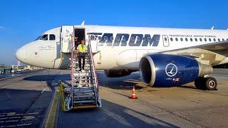 TAROM Airbus A318 | Flight from Bucharest to Timisoara