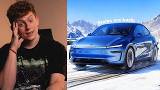 Tesla's New Model Y Juniper looks Mental | Reaction