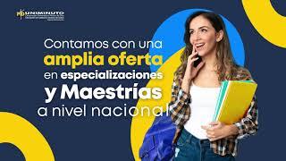 Realiza tu Especialización o Maestría en Uniminuto