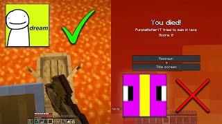 Attempting Dream Minecraft Manhunt Plays