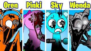 FNF VS Pibby Pink Eye - Incredibox Sprunki Friday Night Funkin' (Full Version)