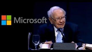 Warren Buffett on AVOIDING Microsoft (MSFT)