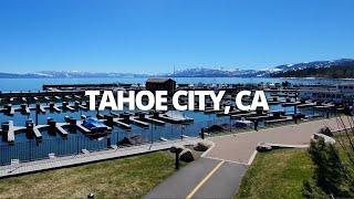 Exploring Tahoe City, California USA Walking Tour #tahoecity #laketahoe