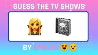 Can You Guess All The TV Shows? Emoji Challenge | 20 TV Shows Quiz | Guess the TV Show By Emoji