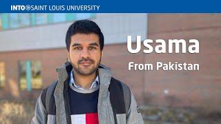 Meet Usama from Pakistan | INTO Saint Louis University