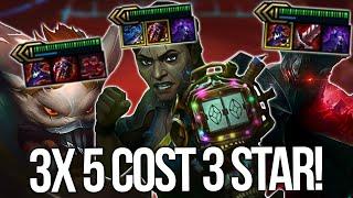 3x 5 Cost 3 Star! | TFT PVE Modus