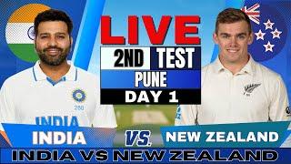 India vs New Zealand 2nd Test Match Live Score & Commentary | IND vs NZ 3rd session, India Batting