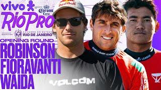 Leonardo Fioravanti, Jack Robinson, Rio Waida | VIVO Rio Pro pres by Corona Cero 2025 Opening Round