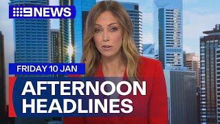 Los Angeles wildfires continue to burn; Melbourne gangland shooting | 9 News Australia