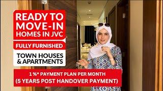 READY With Post Handover Payment Plan | Apartments & Townhouses | JVC