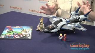 Marvel Superheroes Quinjet Aerial Battle from LEGO