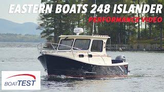 Eastern Boats 248 Islander (2021) - Test Video by BoatTEST.com
