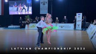 Latvian Dance Championships 2025 | Junior 2 Latin | LSDF