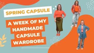 A Week of My Spring Handmade Capsule Wardrobe