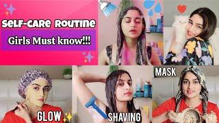 "Self-Care Routine" Every Girl Must Know!!️ | DIY Hair+Body mask #selfcare #pamperroutine