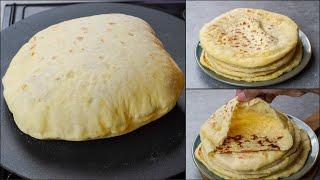 Aloo Roti | Homemade Aloo Ka Roti | Soft & Fluffy Aloo Roti Recipe | Potato Flat Bread Recipe