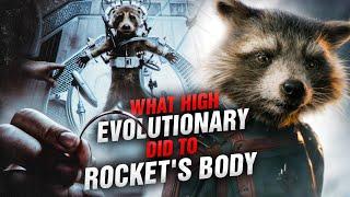 What High Evolutionary did to Rocket's body