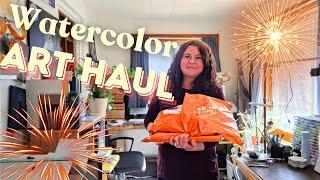 Watercolor Art Supply Haul On a Budget- with Temu!