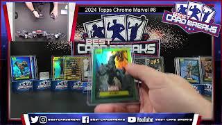 2024 Topps Chrome Marvel #6 - 12 Box Case Pick Your Character - 10/4/24