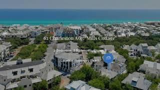 30A Florida Rosemary Beach Vacation Rental 62 Charleston Ave "Mills Cottage"