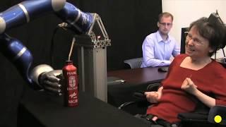 Thought control of robotic arms using the BrainGate system