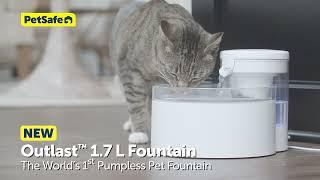 Meet the New Pumpless PetSafe® Outlast™ Pet Fountain