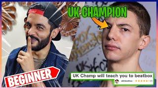 I Hired PRO Beatbox Teacher & Pretended to be a Noob.... (AGAIN) | AYJ ft @ABHBeatbox  | REUP