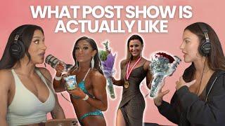 chatting about bodybuilding | show day essentials + finding a coach + post show rebound