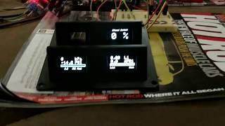 AEM Infinity Custom CAN bus Display w/ Arduino and OLED